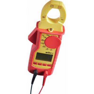 Pince ampèremétrique WIHA jusqu'à 1000 V AC Cat. IV + 2 piles AAA incluses - 45219 - Maxoutil