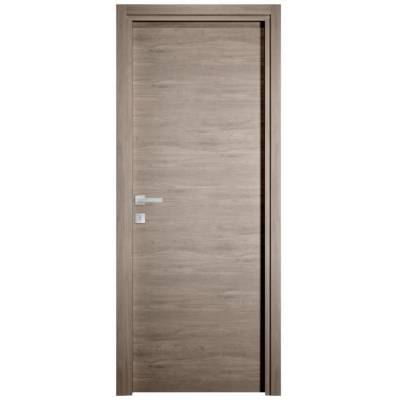 Bloc-porte pleine BERING décor gris galet Hui.72 à 100 mm - 204 x 73 cm - gauche poussant - Gedimat - SOGAL