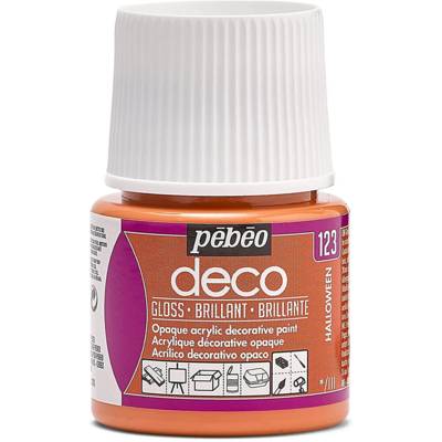 Flacon 45ml Peinture Deco Acrylique Brillante HALLOWEEN - PÉBÉO