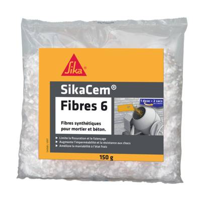 Fibre micro synthétique -6 SIKACEM - Gedimat