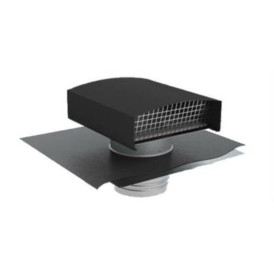 Chapeau de toiture métallique CTM400 ANJOS - Ardoise - 6058 - Maxoutil