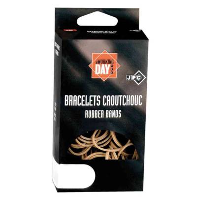 Bracelets caoutchouc blond 80 mm 100 g - WONDAY