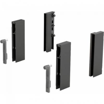 Adaptateur HETTICH ArciTech Designside 218/94 ou 250/126 mm - Anthracite - 9122974 - HETTICH FRANCE