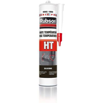 Mastic haute température rouge - Gedimat - RUBSON