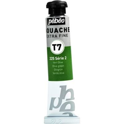 Tube 20ml Peinture Gouache T7 extra fine VERT OLIVE