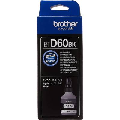 Cartouche Recharge d'encre BTD60BK 108ml Noir - BROTHER