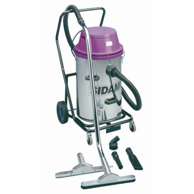 Aspirateur SIDAMO JET 60 - A sec et à eau - cuve 50 L - 2 MOTEURS - 20402005 - Maxoutil