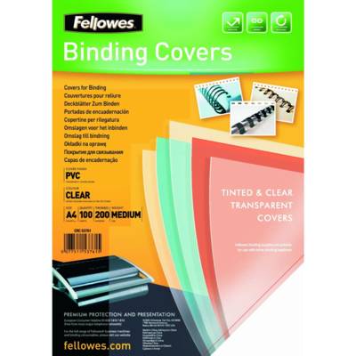 Couverture Reliure A4 PVC transparente 20/100eme Pack de 100