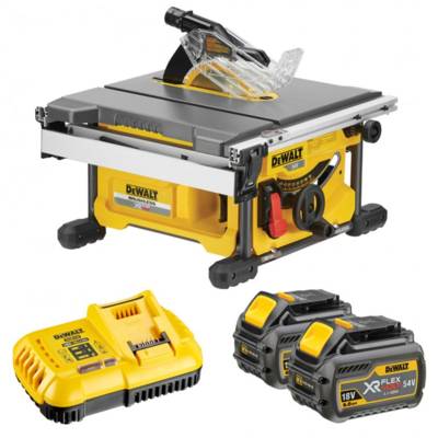 Scie à table DEWALT - FLEXVOLT - 54 V XR - 2 Batteries, chargeur - DCS7485T2 - Maxoutil
