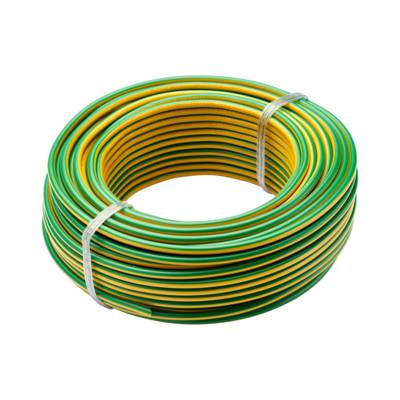 Câble unipolaire rigide HO7V-U 1,5mm² jaune/vert - Gedimat - DEBFLEX