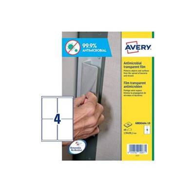 Etui de 40 Films antimicrobien 139,0 x 99,1 mm amovibles  transparent