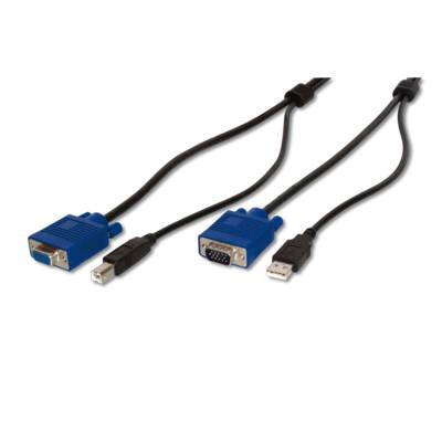 Câble octopus pour DIGITUS commutateur KVM, USB 5 m