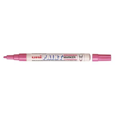 Marqueur PAINT Marker PX21 pointe conique fine 0,8 - 1,2mm Rose - UNI-BALL