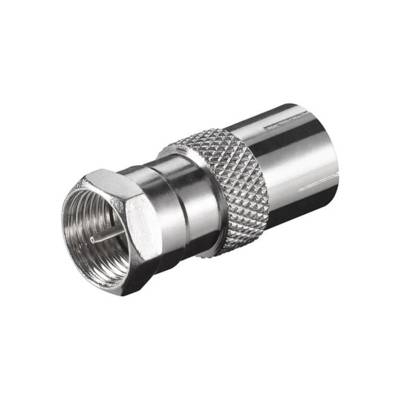 Adaptateur Sat F Mâle - IEC/Coaxial Femelle
