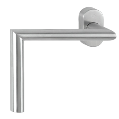 Poignée de fenêtre HOPPE Inox PMR - Droite - 150 / 150 mm - 10819255 - Maxoutil