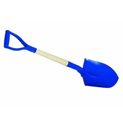 Pelle bêche de jardin manche en bois poignée métal - 225mm - Gedimat - REVEX