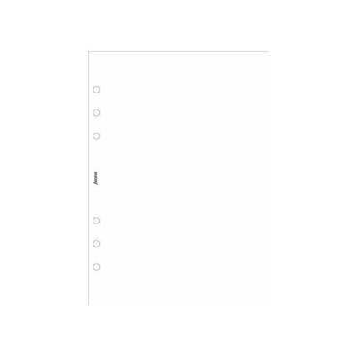 Recharge format A5 feuilles de notes unies Blanc