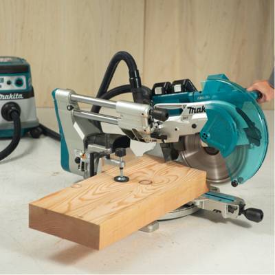 Scie radiale MAKITA 36V 2x18V Li-Ion Ø305 mm - Sans batterie ni chargeur - DLS211ZU - Maxoutil