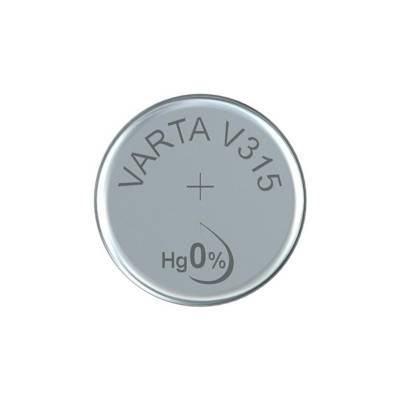 Pile oxyde argent pour montres V315 (SR67) 1,55 Volt