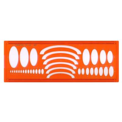 Trace ellipse 25° n°44/25 Matière Biosourcée Orange - MINERVA