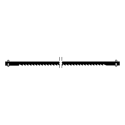 Lames de scie à dents fines pour bois, à pas grossier, 127 mm (12pcs) - POXXON - 28741 - Proxxon