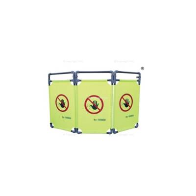 Barrière type paravent 3 éléments VISO - 1700 x 1000 mm - TRAVOLITE - Maxoutil