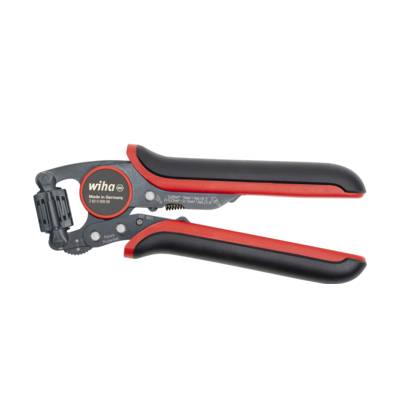 Pince à sertir automatique pour embouts de fils sertissage carré, avec tête de sertissage rotative - WIHA - 45223 - Maxoutil