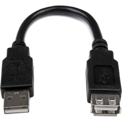 Câble d'extension USB 2.0 Rallonge USB A vers A M/F 15 cm