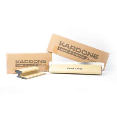 Pack DUO Lame à lisser 25 + 45cm pour enduit, béton ciré - KARDONE - LLKD25451 - Maxoutil