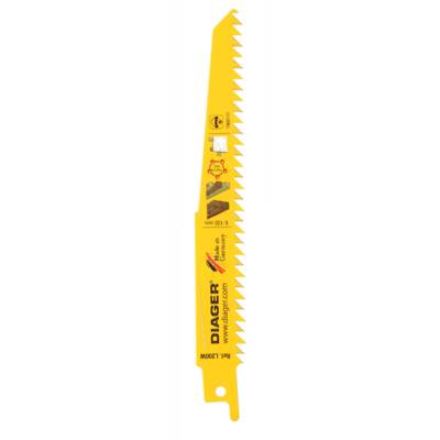 Lame de scie sabre pour plaque de plâtre, fibrociment, plastique 6-250mm 300mm - Gedimat - DIAGER