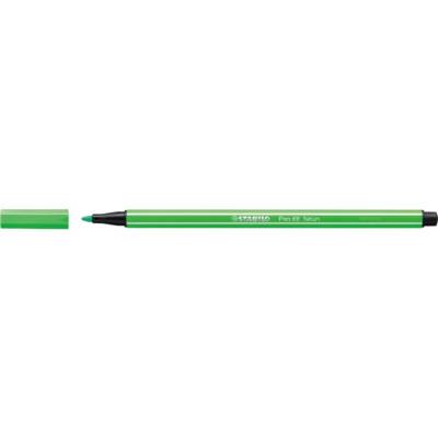 Feutre de Dessin PEN 68 Pte ogive Moyenne 1 mm Vert fluo - STABILO