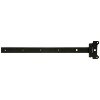 Penture festonnée à bout carré THIRARD - 400 mm - Époxy noir - 951120 - BURGAUD SAS