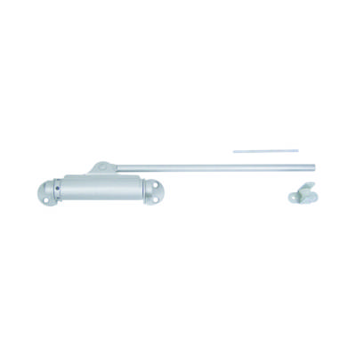 Ferme-porte ajustable gris - 240mm - Gedimat - AFBAT