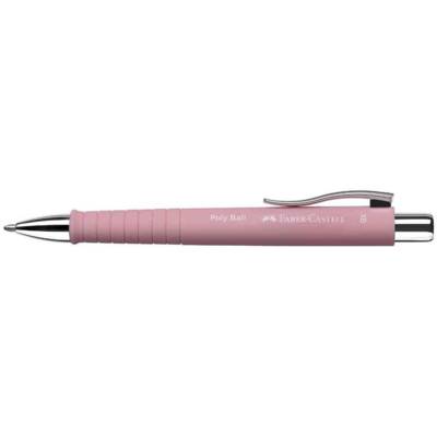 Stylo-bille rétractable POLY BALL XB rose