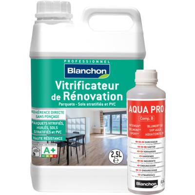Vitrificateur de rénovation satiné - Gedimat - BLANCHON