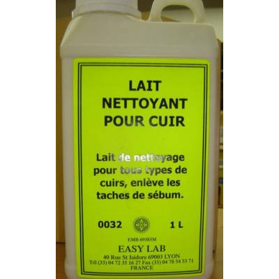 Lait nettoyant pour cuir EASY LAB - Maxoutil