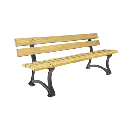 Banc public bois et fonte - JAD Groupe