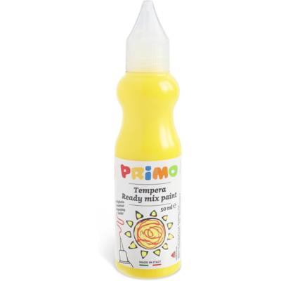 Flacon Ergonomique 50ml Peinture Gouache  Jaune Primaire 201