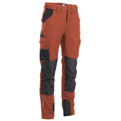 Pantalon de travail extensible Ondra T.40 - NINE WORTHS - 1240-40-TERRACOTTA