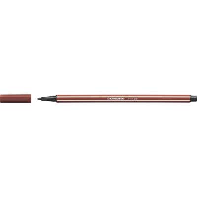 Feutre de Dessin PEN 68 Pte ogive Moyenne 1 mm Sienne brûlée - STABILO