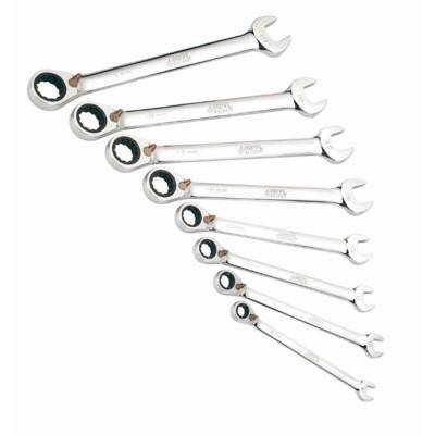 Jeu de 8 clés mixtes a cliquet 8 a 19 mm SAM - 50CJ8 - Maxoutil