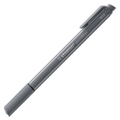 Stylo-feutre pointMax, pointe 0,8mm - Gris foncé