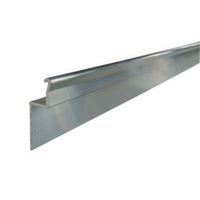 Profil pour dossier suspendu à visser 1323 VACHETTE pour tiroir - L.4 mètres - Alu brut - 032756 - Maxoutil