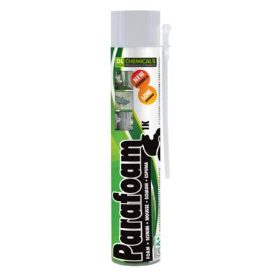 Mousse polyuréthane PARAFOAM 1K - cartouche de 750 ml - Gedimat - DL CHEMICALS