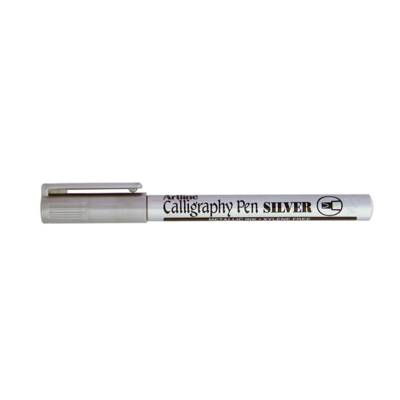 Marqueur "Calligraphy Pen" "993 XF" Permanent Pnte biseautée 2,5 mm Argent