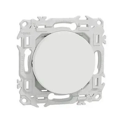 Permutateur odace bornes automatiques 10AX Blanc craie - SCHNEIDER - S920205 - Schneider Electric