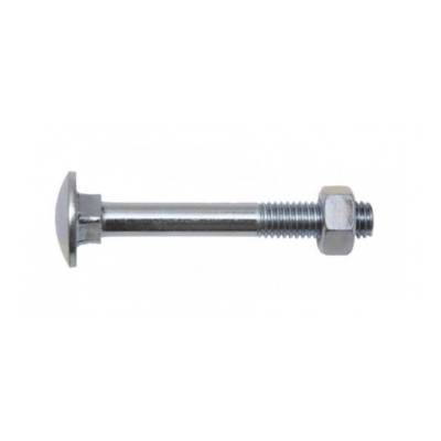 Boulon VISWOOD Tête ronde collet caré - AZ 4.8 - Ø10 x 250 mm - Boite de 25 - 50110250 - Maxoutil