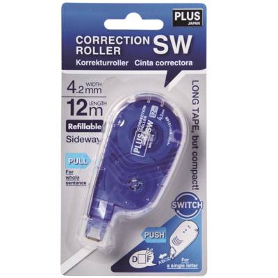 Roller de Correction Lateral Rechargeable SW 12m x 4.2mm Bleu