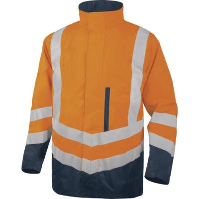 Parka 5 en 1 haute visibilité orange/marine - Gedimat - DELTA PLUS