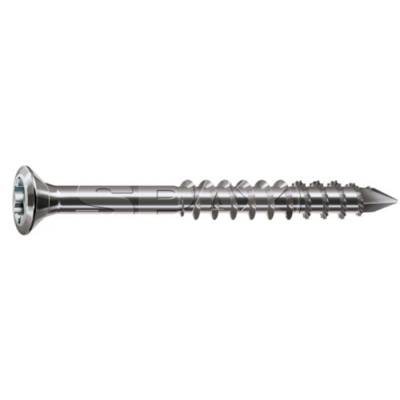 Vis façade bois très petite tête bombée en acier inox A2 4x45mm - Gedimat - SPAX